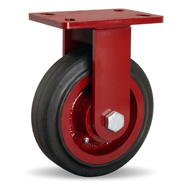Rigid Caster, Fm 8X2-1/2 Mort, HAMILTON, Mfr# R-FM-8RH