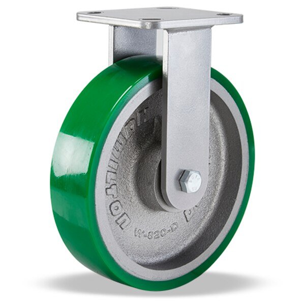 Rigid Caster, Wh 8X2 Duralast, Hamilton, Mfr#: R-WH-8DT