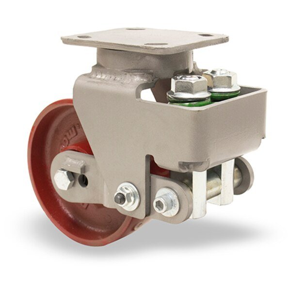 Caster, Rigid, Aezfwh, 6 x 2, Metal, HAMILTON, Mfr# R-AEZFWH-6MB-2