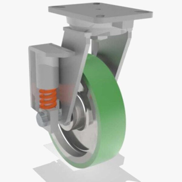 Swivel Spr Loaded Ch 10X2-1/2 Duralast, HAMILTON, Mfr# S-SPCH-10DT-2