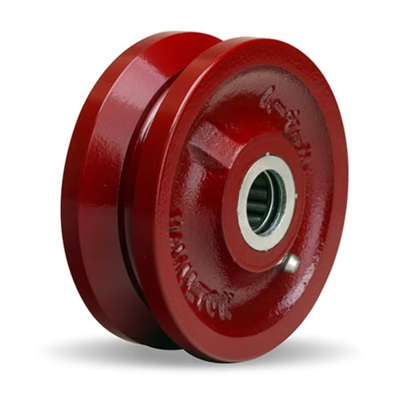 V Groove Wheel, 4X1-1/2 1/2Rb, HAMILTON, Mfr# W-4-V-1/2