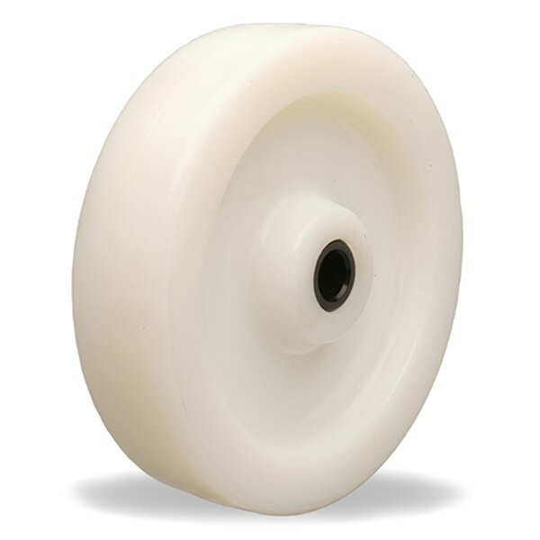 White Nylon Wheel, 8X2 3/4Del, HAMILTON, Mfr# W-820-WNZ-3/4