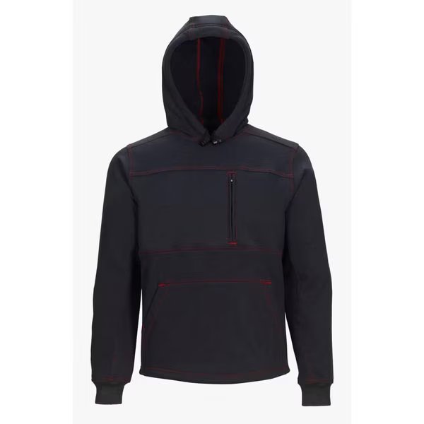 High Performance FR Hoodie, Black, 3XT, LAKELAND, Mfr# IHDP12ANT013XT