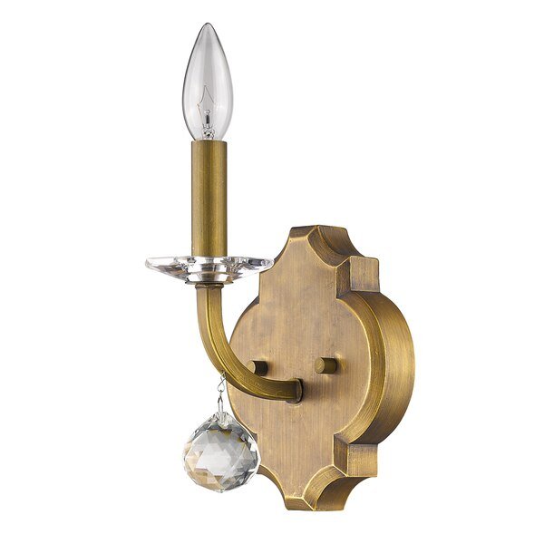 Peyton 1-Light Sconce Raw Brass, ACCLAIM LIGHTING, Mfr# IN41016RB