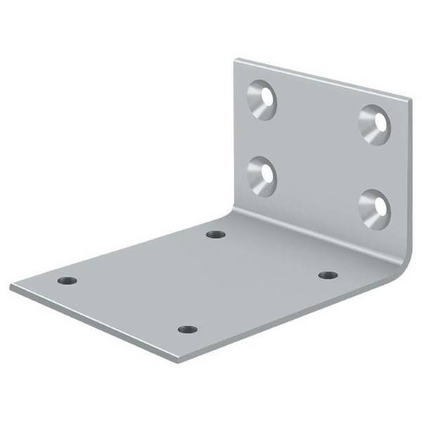 Jamb Bracket For Dash95 Satin Chrome, DELTANA, Mfr# JB-DASH95U26D