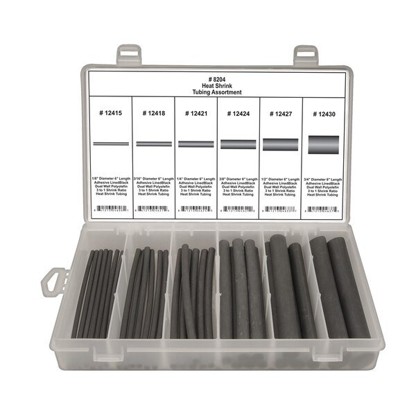 Heat Shrink Tubing, 1/8