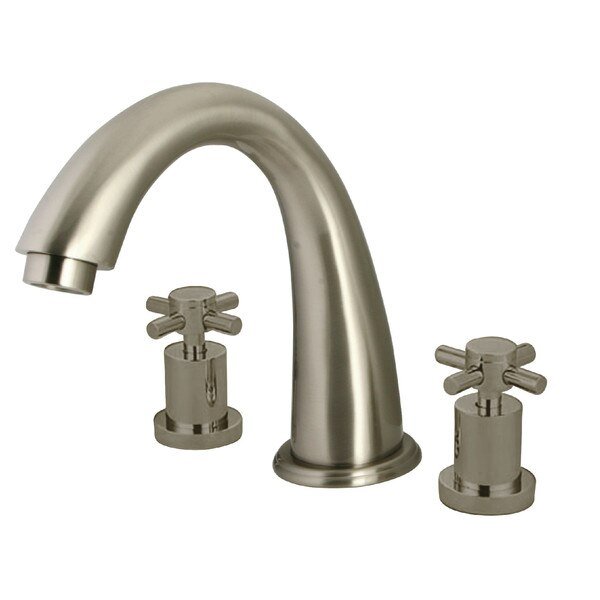 Roman Tub Faucet, Brushed Nickel, Deck Mount, KINGSTON BRASS, Mfr# KS2368DX