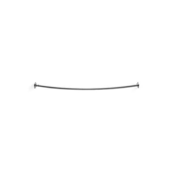 Expanse Curved Shower Rod - Transitio, KOHLER, Mfr# 9350-BS