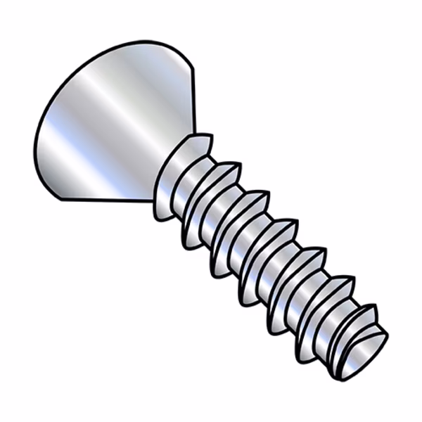 Thread Cutting Screw, #8-16 x 1-1/2 in, Wax Steel Flat Head Phillips Drive, 4000 PK, EnjoyTool select, Mfr# 0824LPF