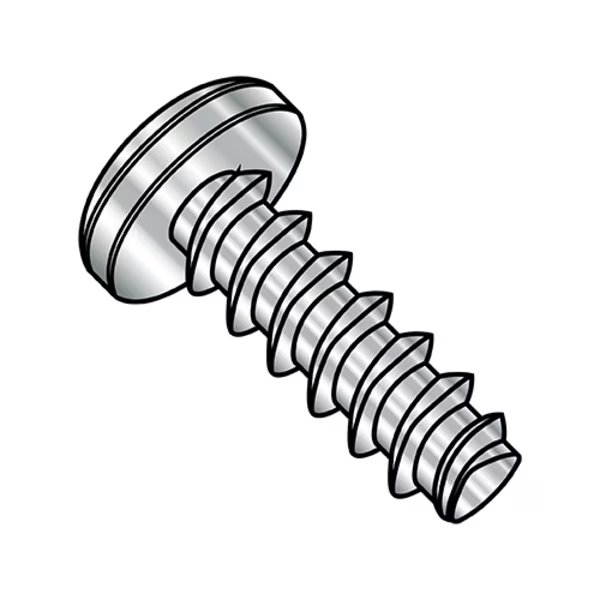 Thread Forming Screw, #6-19 x 1-1/4 in, Wax 18-8 Stainless Steel Pan Head Phillips Drive, 3000 PK, EnjoyTool select, Mfr# 0620LPP188