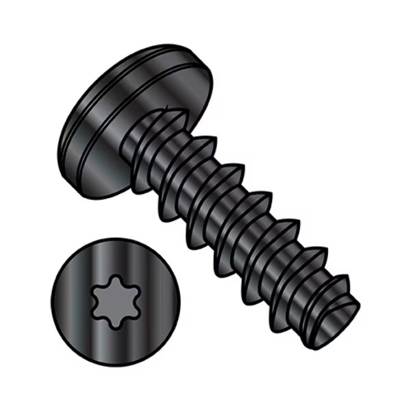 Thread Forming Screw, #8-16 x 1/2 in, Wax 18-8 Stainless Steel Pan Head Torx Drive, 5000 PK, EnjoyTool select, Mfr# 0808LTP188B