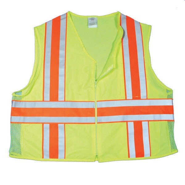 High Visibility Polyester ANSI Class, PK3, 10 Inch Height, 10 Inch Width, MUTUAL INDUSTRIES, Mfr# M16334-0-3