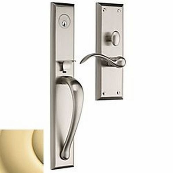 Full Dummy Handlesets Unlacquered Brass, BALDWIN ESTATE, Mfr# M504.031.LFD