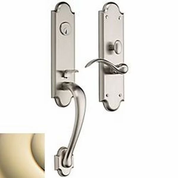 Full Dummy Handlesets Lifetime Brass, Baldwin Estate, Mfr#: M512.003.LFD