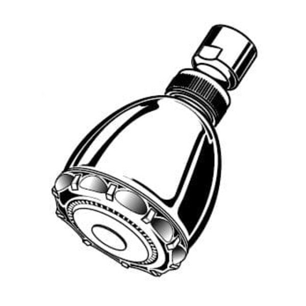 Shower Head F/T480.501, AMERICAN STANDARD, Mfr# M953588-0020A