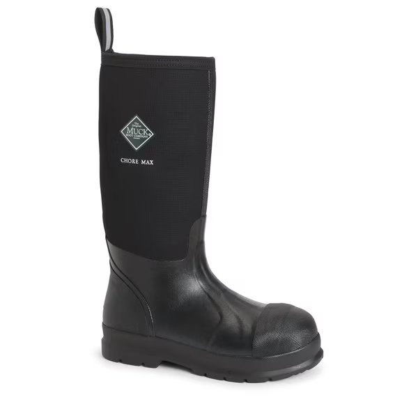 Chore Max Hi, Black, 5, PR, Muck Boot Co, Mfr#: MAX-CMP-BLK-050