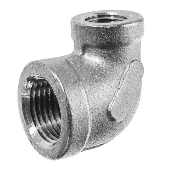 90 Elbow Reducer, Aluminum, 1/2 x 1/4 in, EnjoyTool select, Mfr# ZUSA-PF-9495