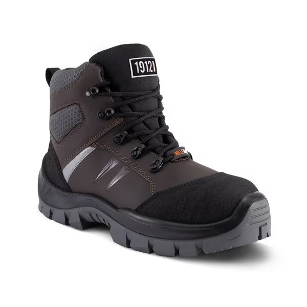 Hot Cumin MILLEMETA® Work Boot, Metatarsal Protection, Brown/Black, Men's Size 13, GASTON MILLE, Mfr# PHMM3-13