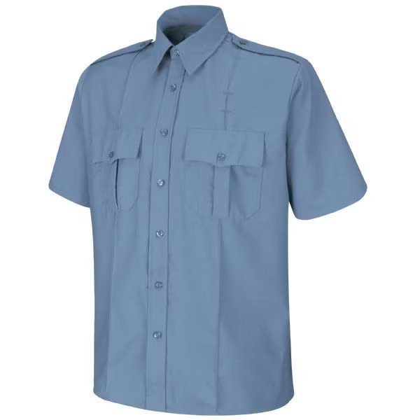 Mns Ss Med Blue Security Shirt, HORACE SMALL, Mfr# SP46MB SS XXL