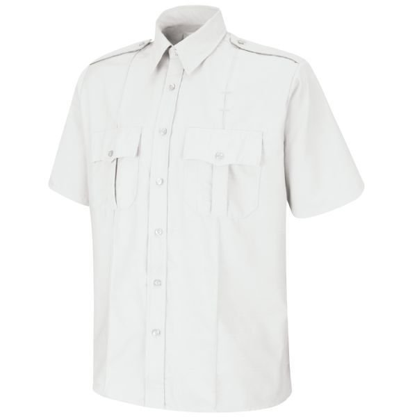 Mns Ss White Security Shirt, HORACE SMALL, Mfr# SP46WH SS S