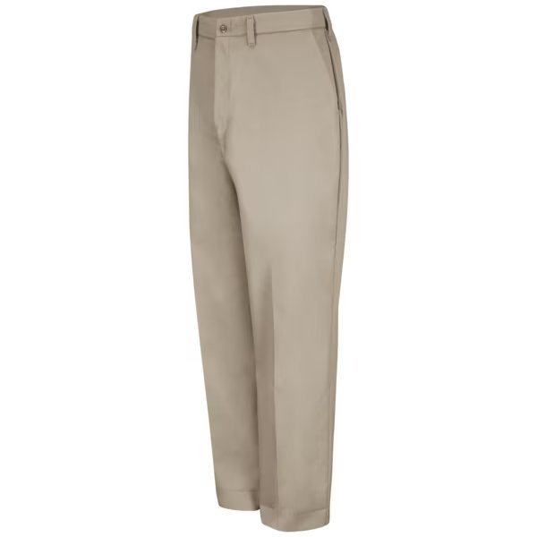 Mens Red-E-Prest Tan Work Pant, Red Kap, Mfr#: PT10TN 32 32
