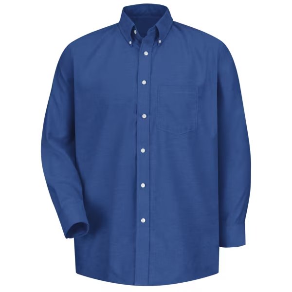 Mns Ls Fr Blu Exec Drs Shirt, RED KAP, Mfr# SR70FB 16 36
