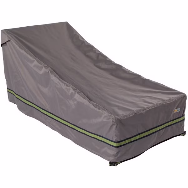 Soteria Grey Patio Chaise Cover, 82