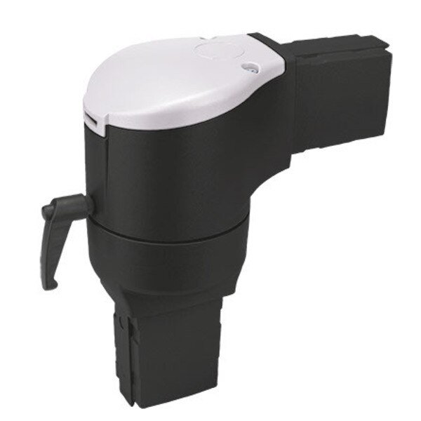 SYSPEND 180-MAX Rotatable Elbow, Black, , NVENT HOFFMAN, Mfr# S1MER