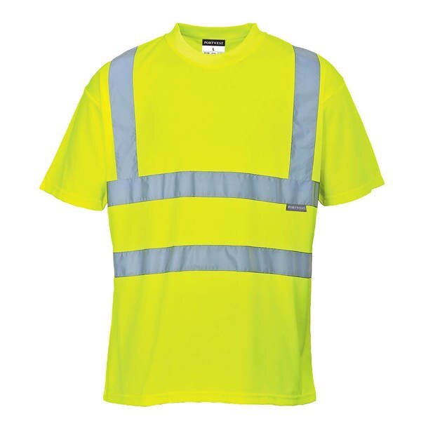 Hi-Vis T Shirt, XXXL, PORTWEST, Mfr# S478
