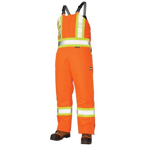 Insulated Overall, Hi Vis, Orange, Medium, Tough Duck, Mfr#: S79811-SLDOR-M