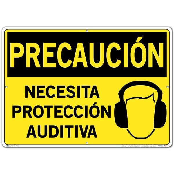 SIGN-CAUTION-42 20.5X14.5 ALUMINUM .080, VESTIL, Mfr# SI-C-42-E-AL-080-S