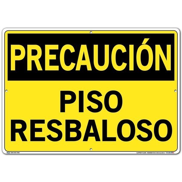 SIGN-CAUTION-56 20.5X14.5 ALUMINUM .063, VESTIL, Mfr# SI-C-56-E-AL-063-S