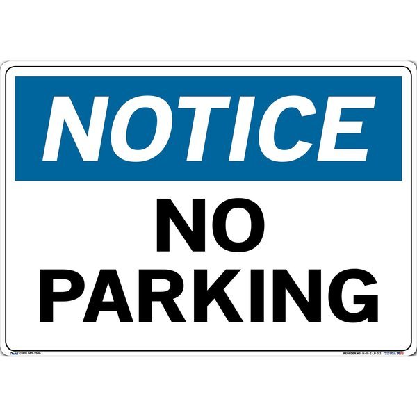 Sign-Notice-05 20.5X14.5 Label/Decal.011, VESTIL, Mfr# SI-N-05-E-LB-011