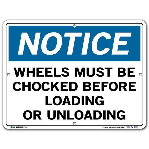 Aluminum Sign, 9-1/2