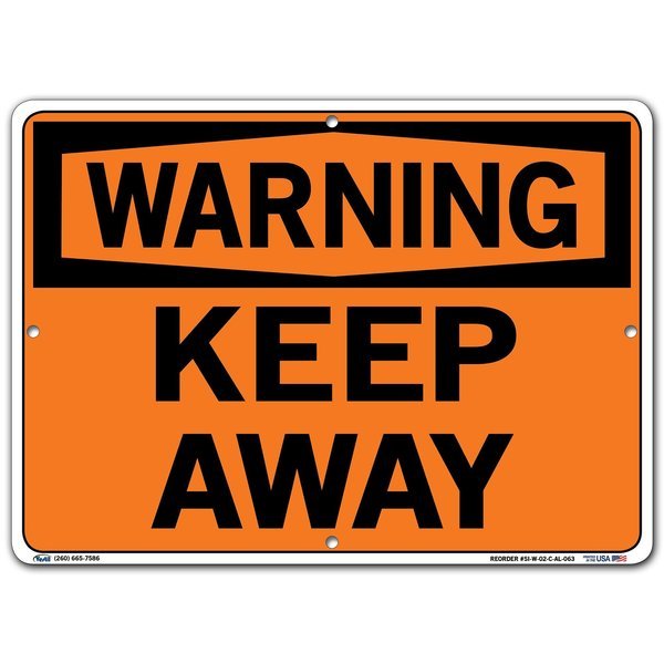 Aluminum Sign, 10-1/2