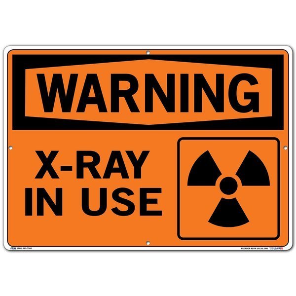 Aluminum Sign, 14-1/2