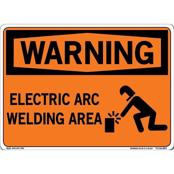 Vinyl Label Sign, 10-1/2