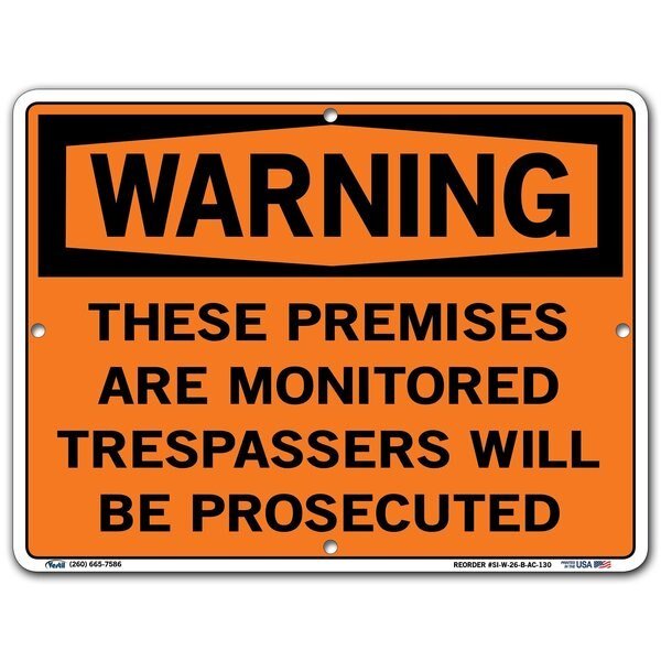 Aluminum Composite Sign, 9-1/2