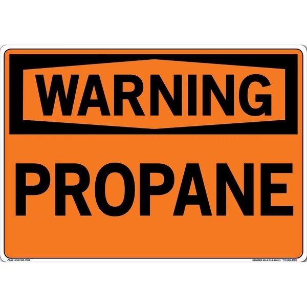 Vinyl Label Sign, 14-1/2