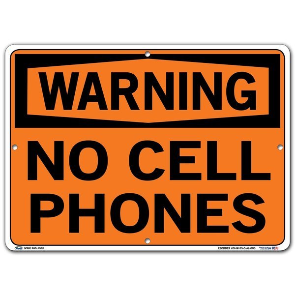 Aluminum Sign, 10-1/2