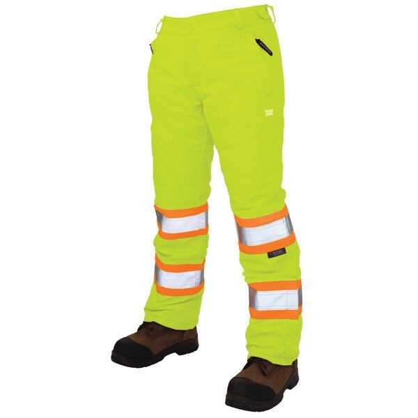 Womens Insulated Flex Safety Pant, Fluor., Tough Duck, Mfr#: SP071