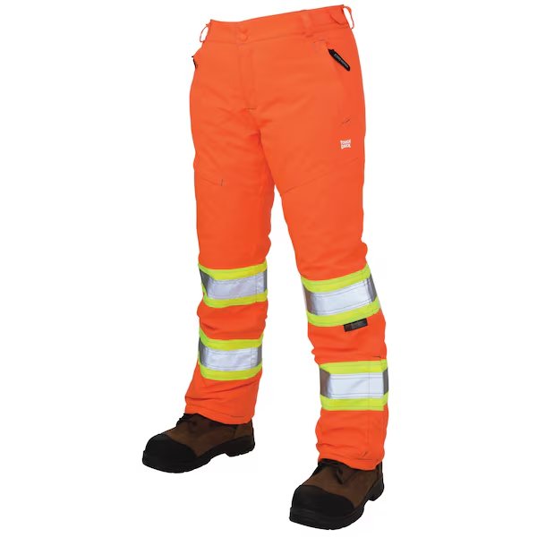 Womens Insulated Flex Safety Pant, Fluor., TOUGH DUCK, Mfr# SP071