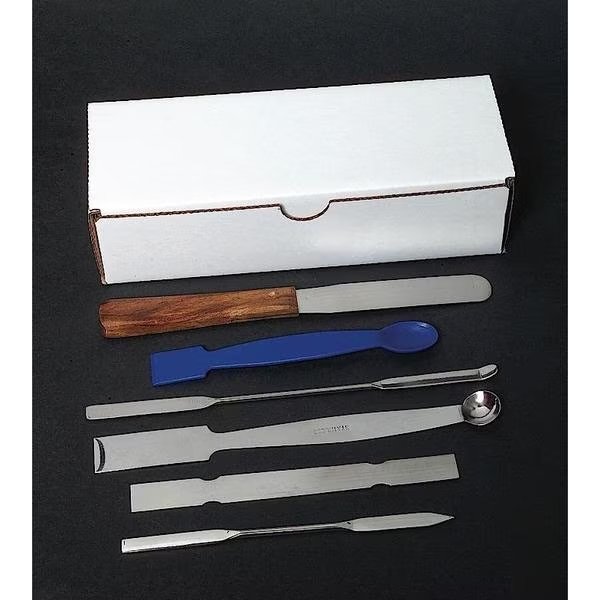 Set Of 6 Spatulas/Spoons, United Scientific, Mfr#: SPATST6
