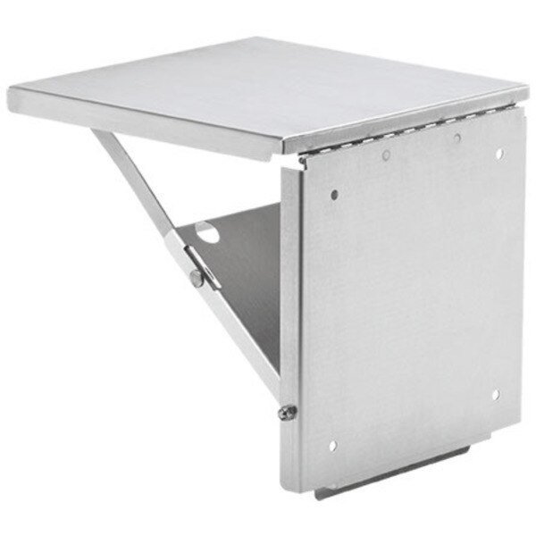 Stainless Steel Folding Shelf, 12.00x12, NVENT HOFFMAN, Mfr# ACSHELF1212SS