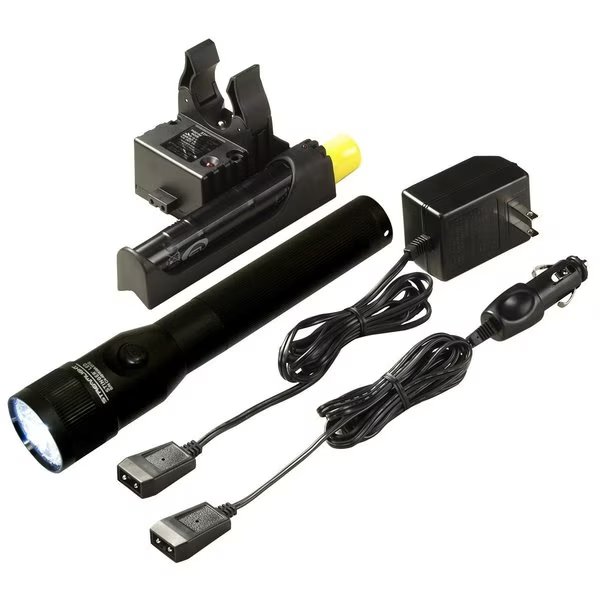 Stinger Led Rechargeable Flashlight W/ Ac/Dc/1 Piggyback Holder, Streamlight, Mfr#: STL75732