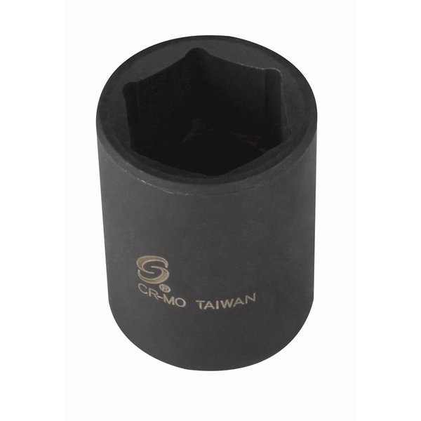 Impct Socket, Stand, 6 pt., 1/2