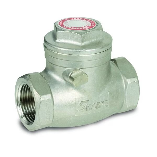Check Valve, 4.68 in Overall L, Sharpe Valves, Mfr#: 4371000560
