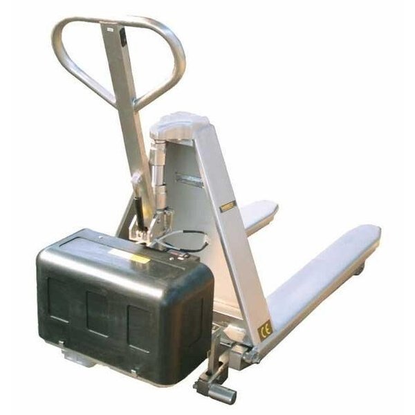 Manual Stainless Hi-Lift Truck, SSTHL27M, Wesco, Mfr#: 272859