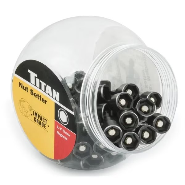 Nut Setter, Magnetic, 50 pcs., 9/16