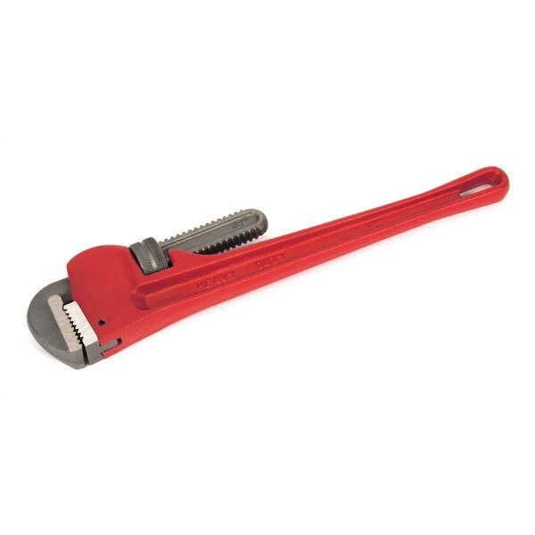 Heavy-Duty Strght Pipe Wrench, 18In, Titan, Mfr#: TIT21318